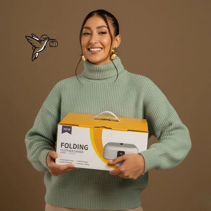 SECADOR DE ROPA PORTÁTIL 600W - 3 EN 1