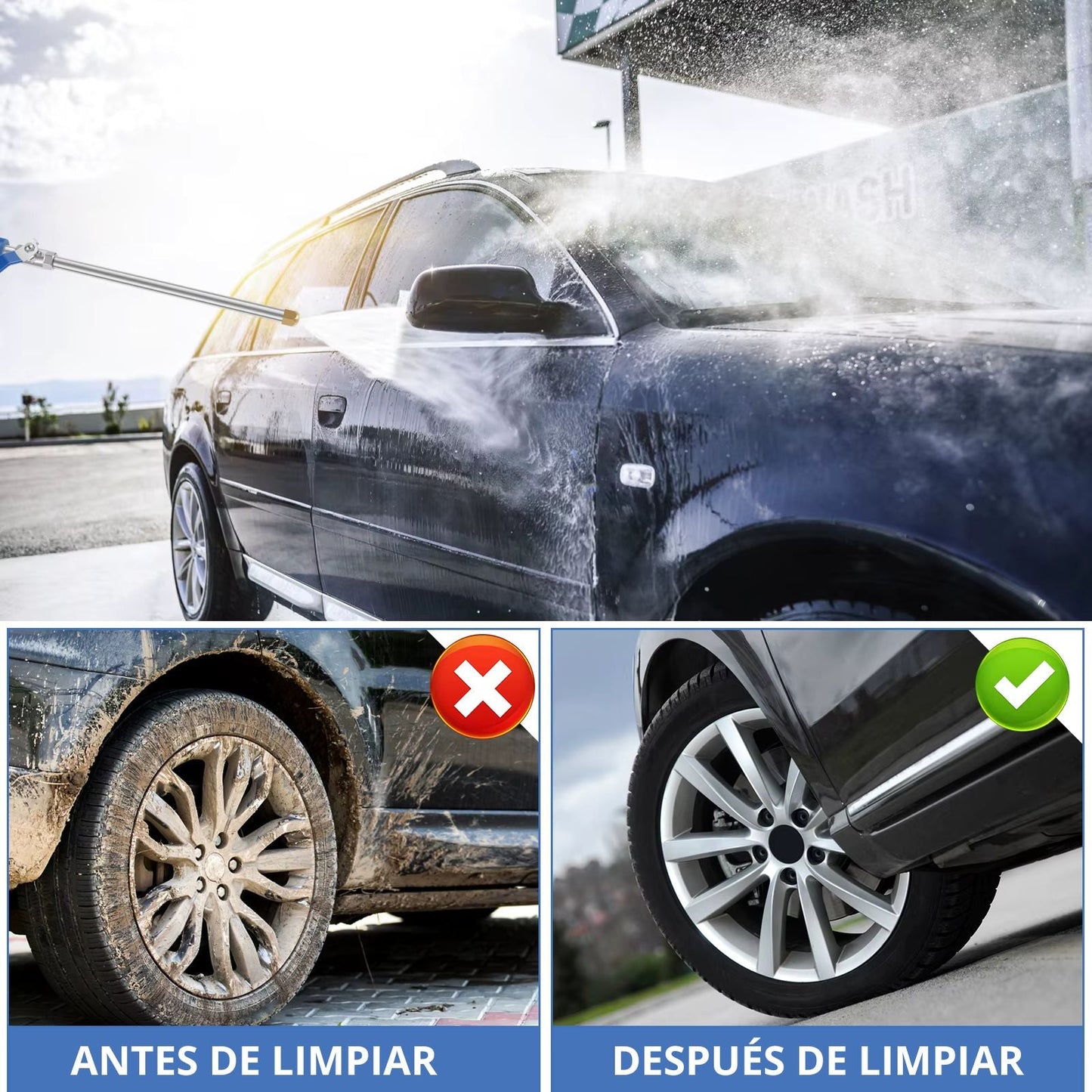 Lanza de agua a presión Carfy®