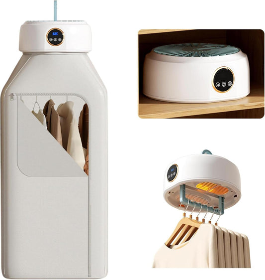 SECADOR DE ROPA PORTÁTIL 600W - 3 EN 1